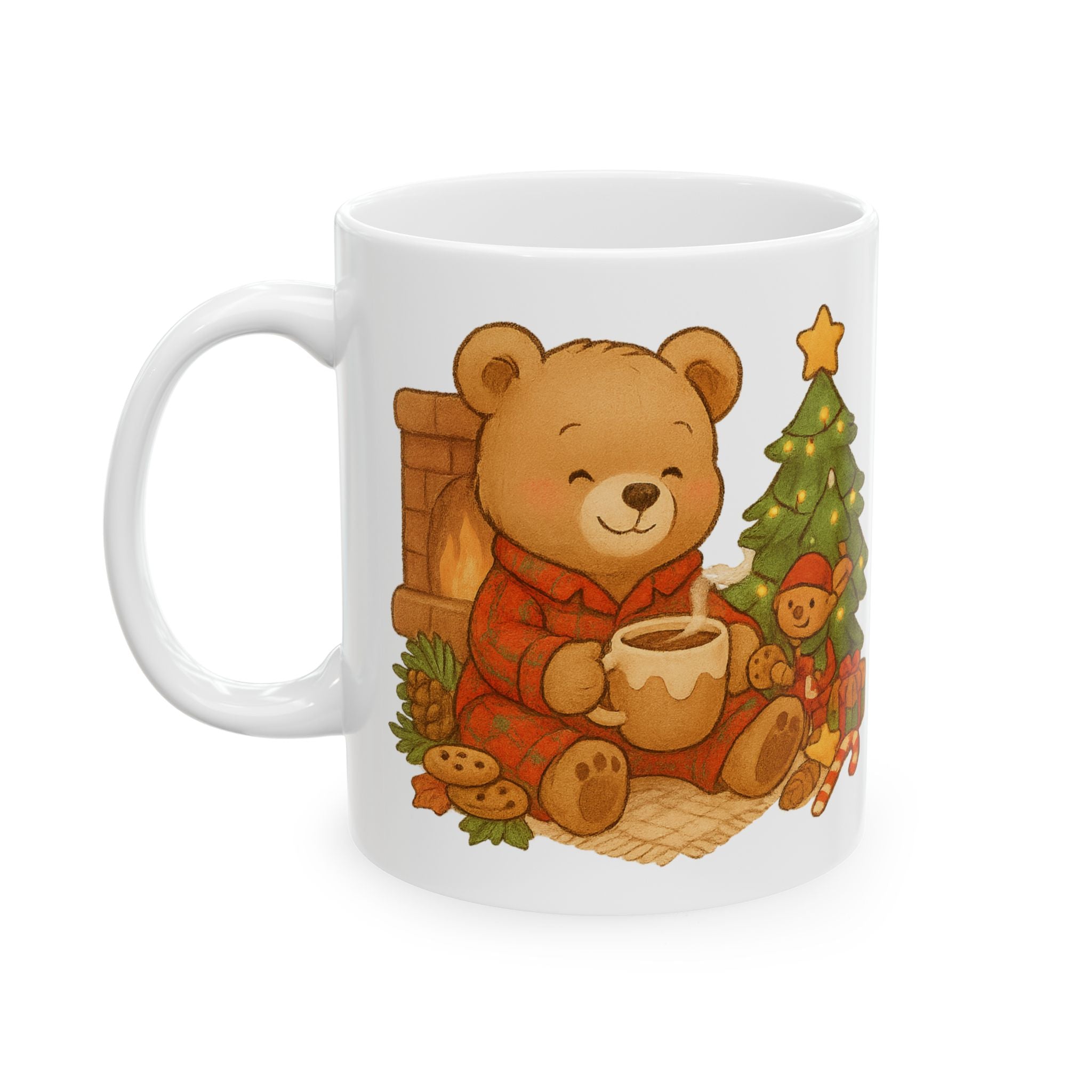 Cozy Teddy Ceramic Mug