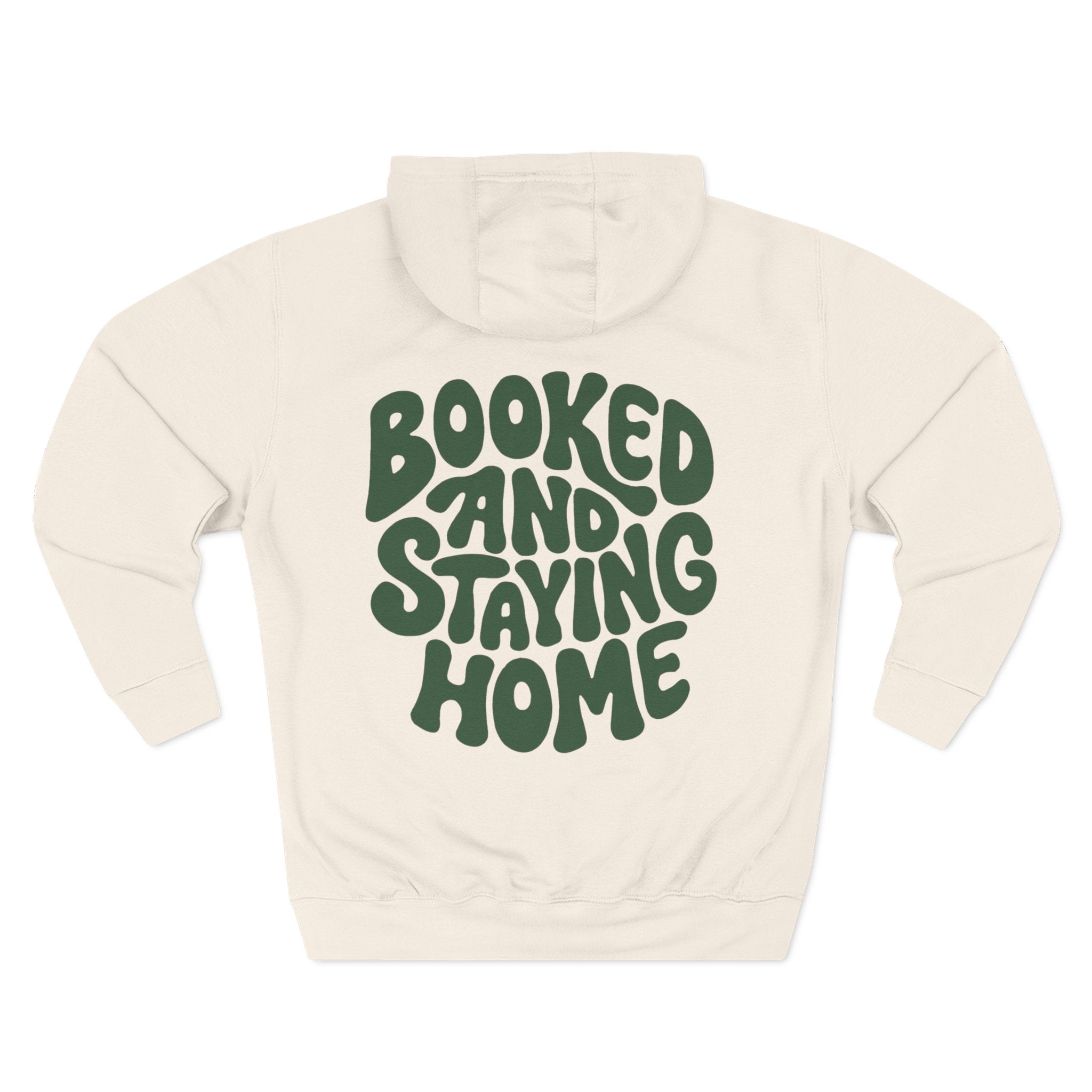 Booked and Staying Home Fleece Hoodie