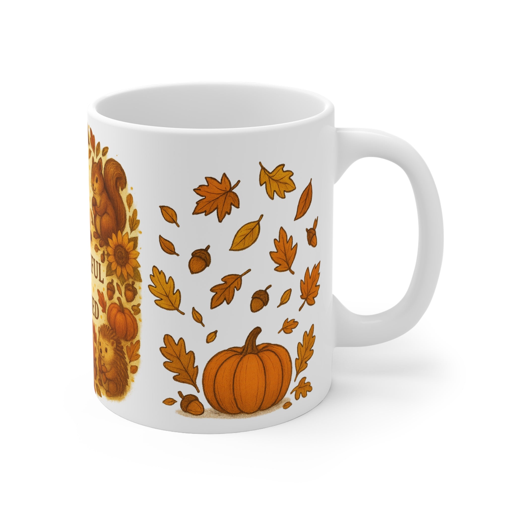 Thankful & Blessed Fall Mug