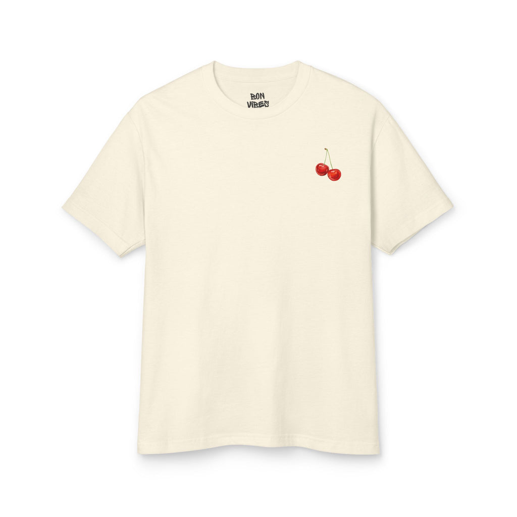 Cherry on Top Unisex Garment-Dyed Heavyweight Cotton Tee