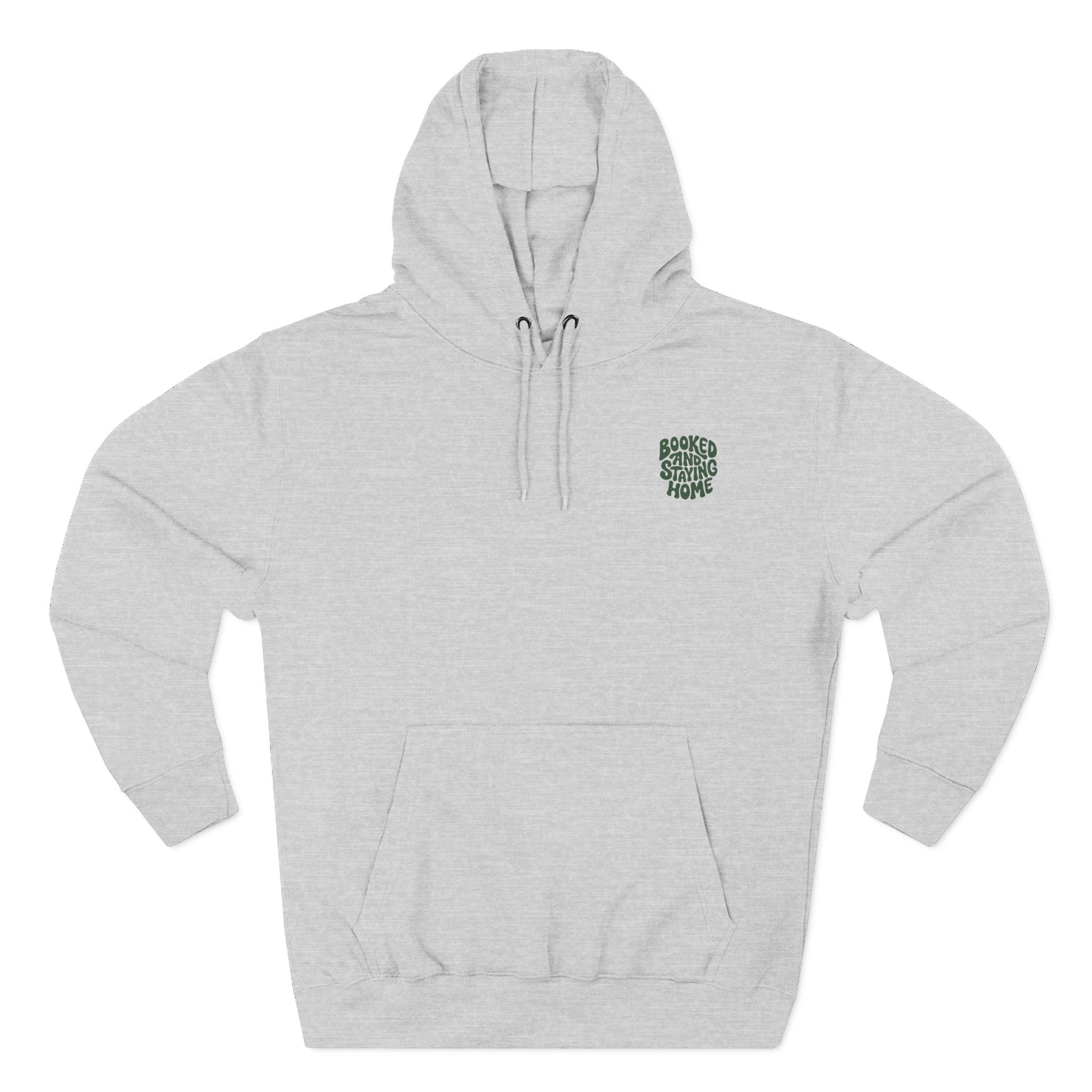 Booked and Staying Home Fleece Hoodie