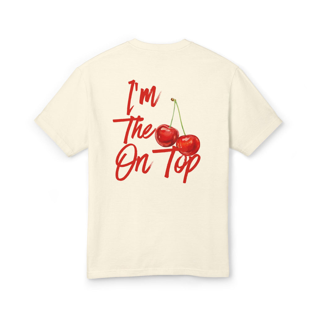 Cherry on Top Unisex Garment-Dyed Heavyweight Cotton Tee