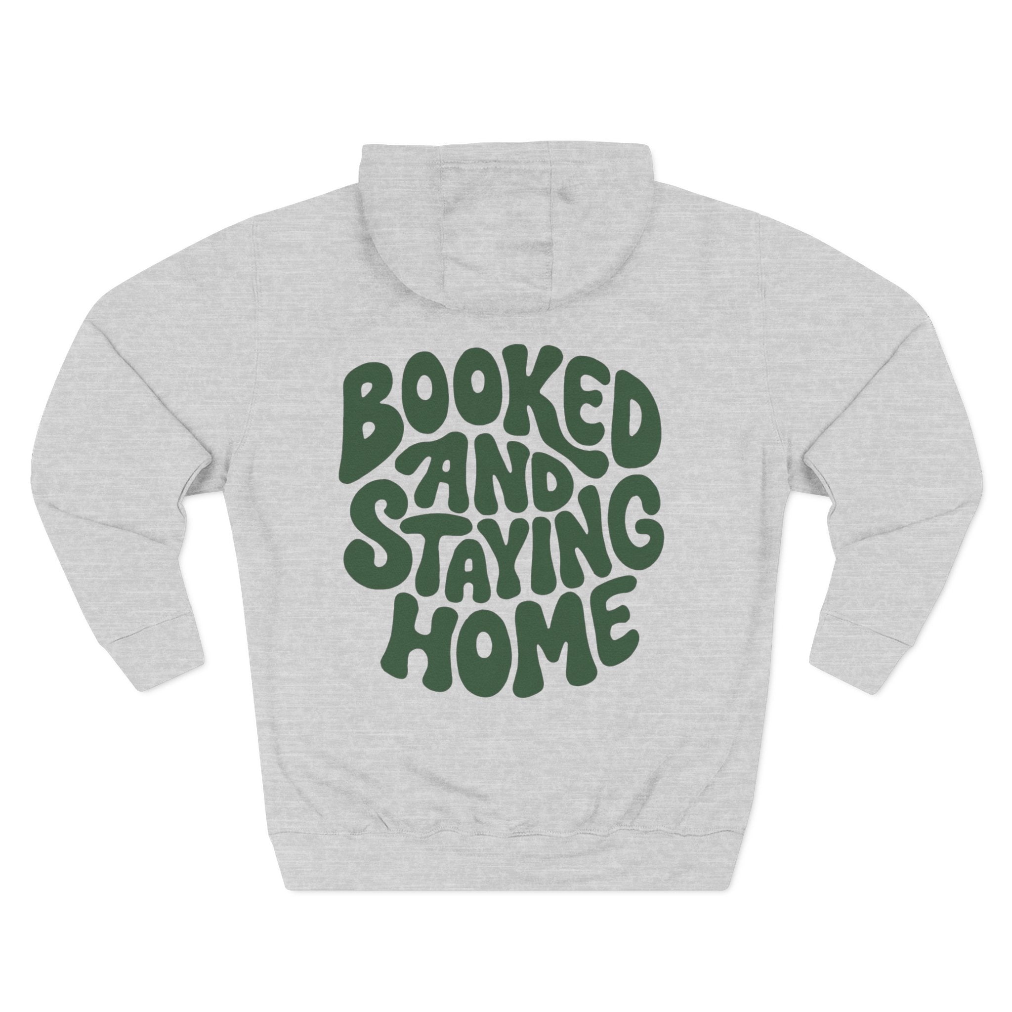 Booked and Staying Home Fleece Hoodie