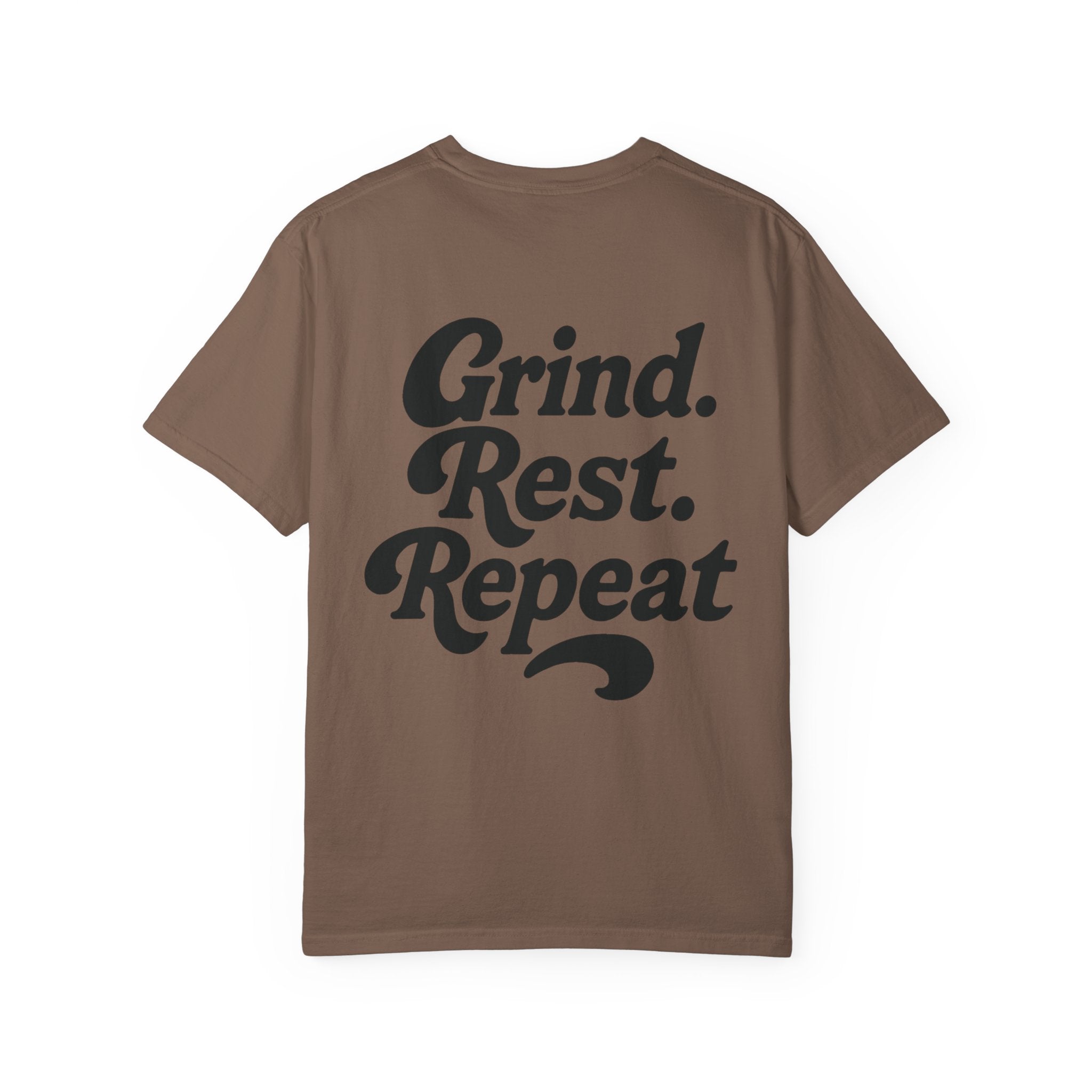 Motivational T-Shirt - Grind Rest Repeat Design