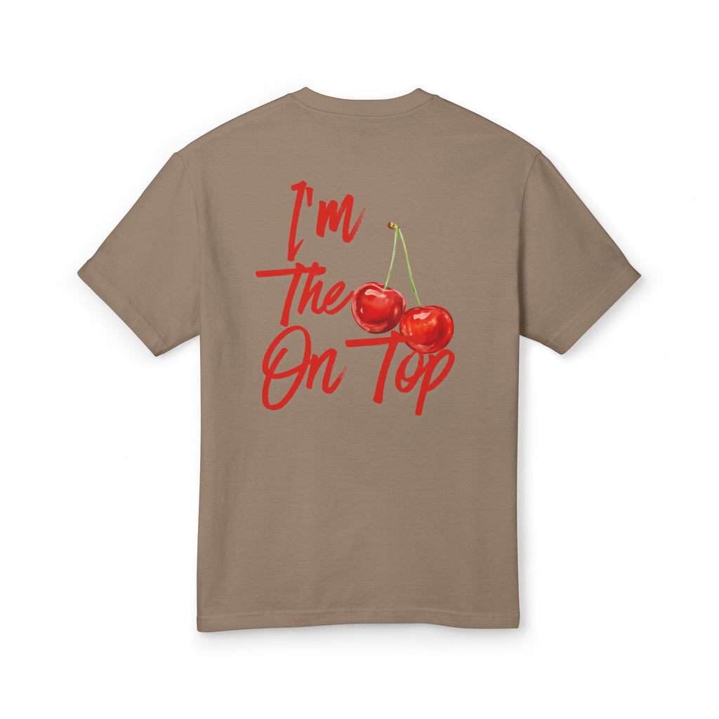 Cherry on Top Unisex Garment-Dyed Heavyweight Cotton Tee