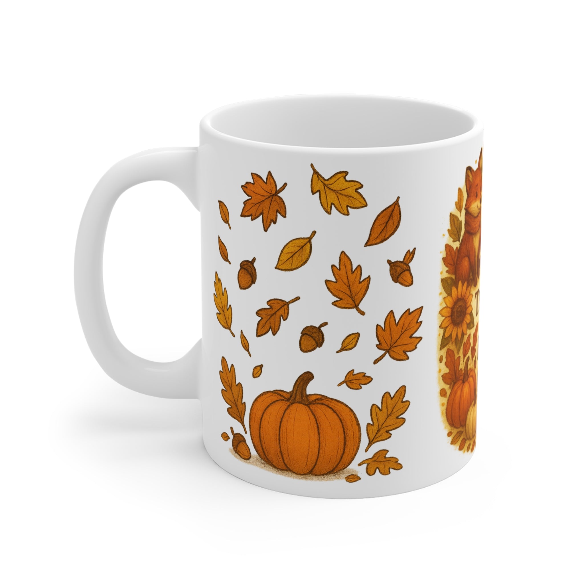 Thankful & Blessed Fall Mug